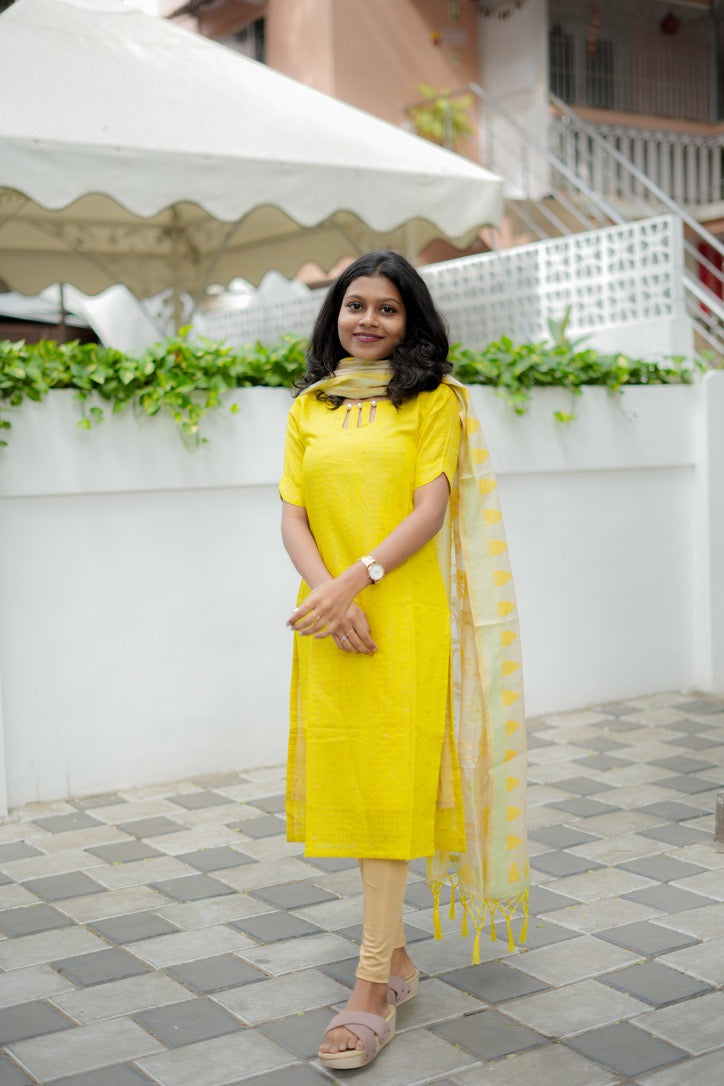 Ethnic Wear Kurti with Dupatta